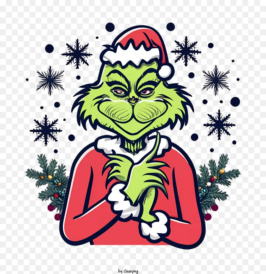 Grinch Natal，Menggertak PNG