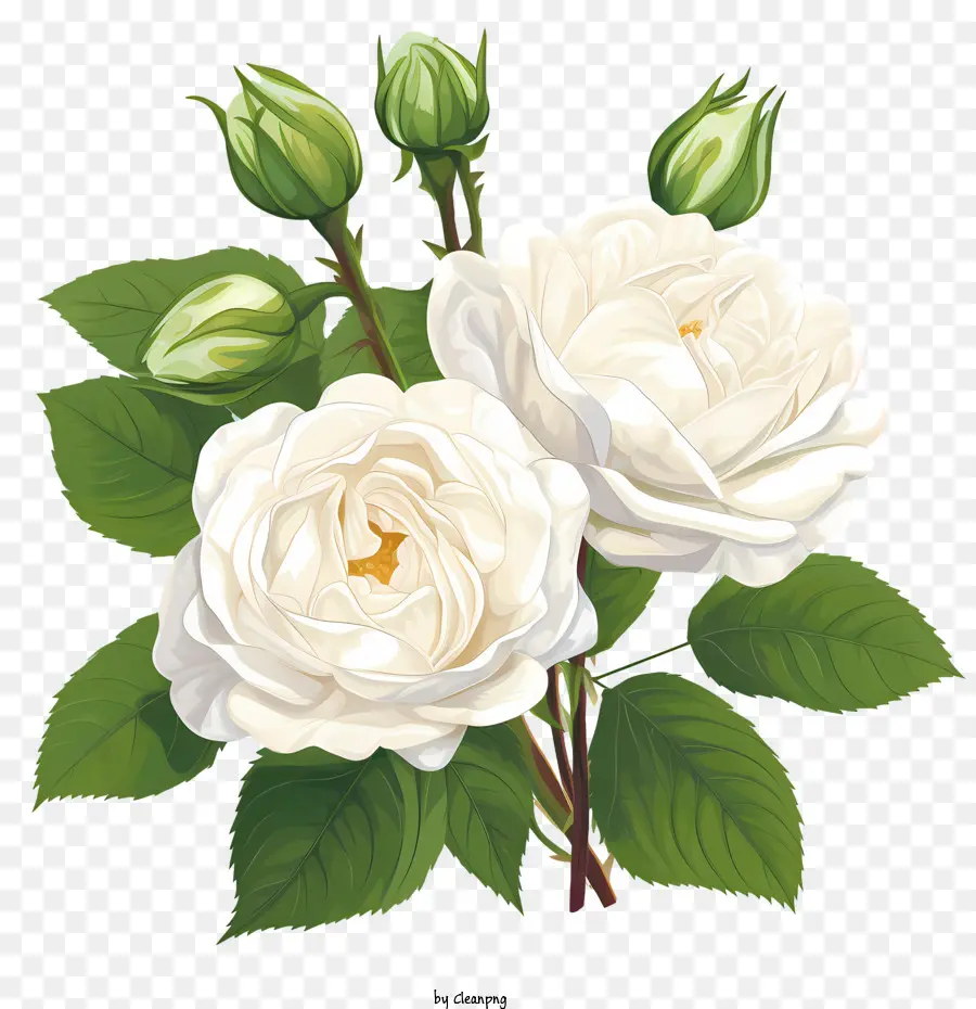 Bunga Mawar Putih，Mawar PNG