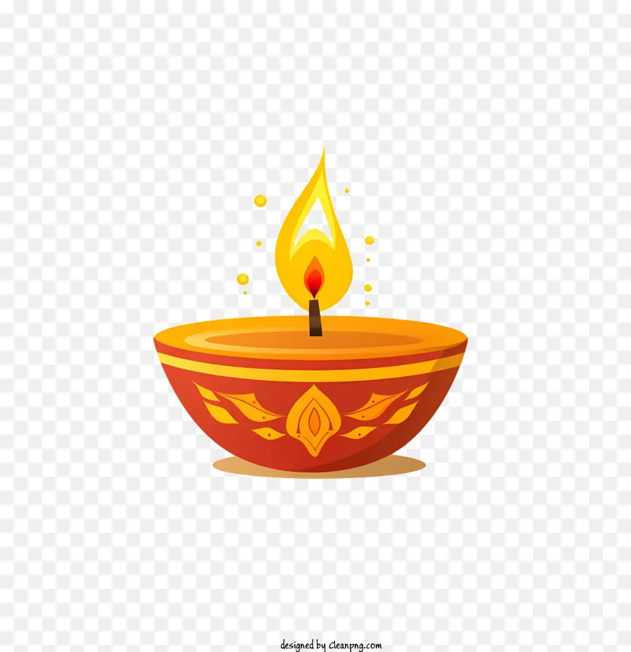 Lampu Diwali，Lampu Diya PNG