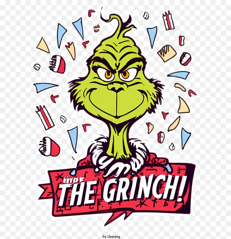 Grinch Natal，Si Grinch PNG