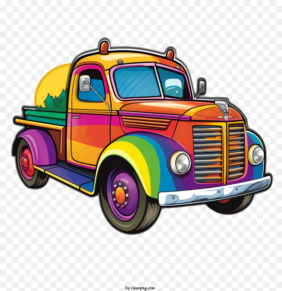 Vintage Truk，Truk PNG