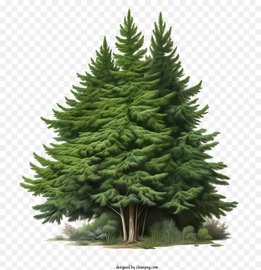 Pohon Cemara，Pohon Pohon Pinus PNG