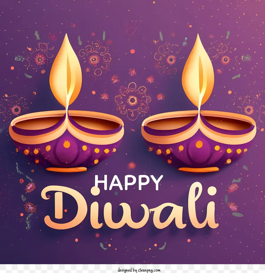 Selamat Diwali，Lampu Diwali PNG