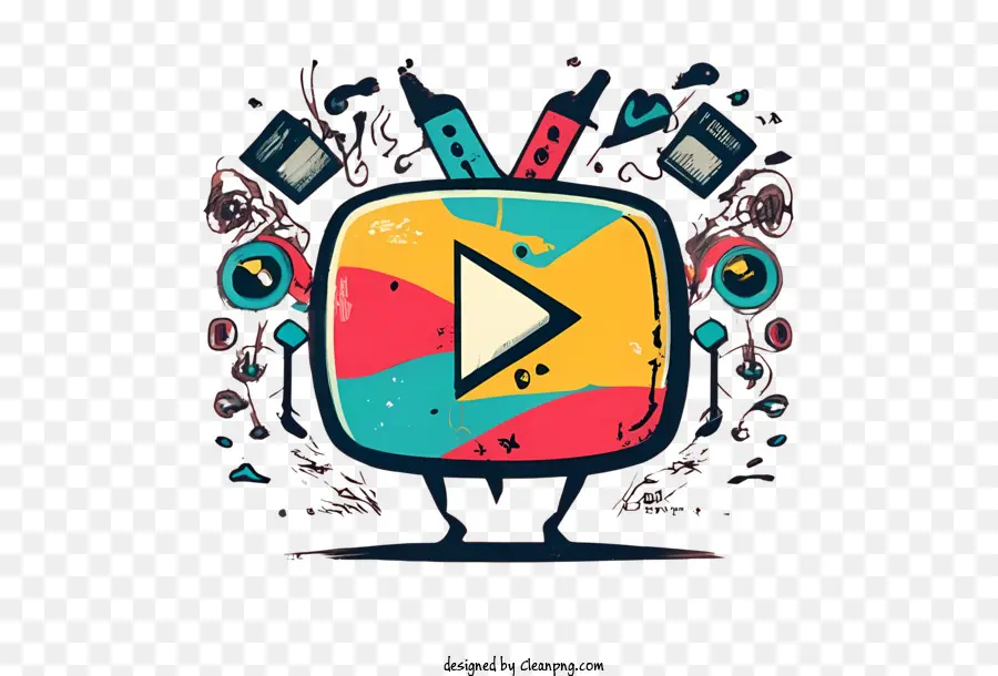 Youtube，Tombol Putar PNG