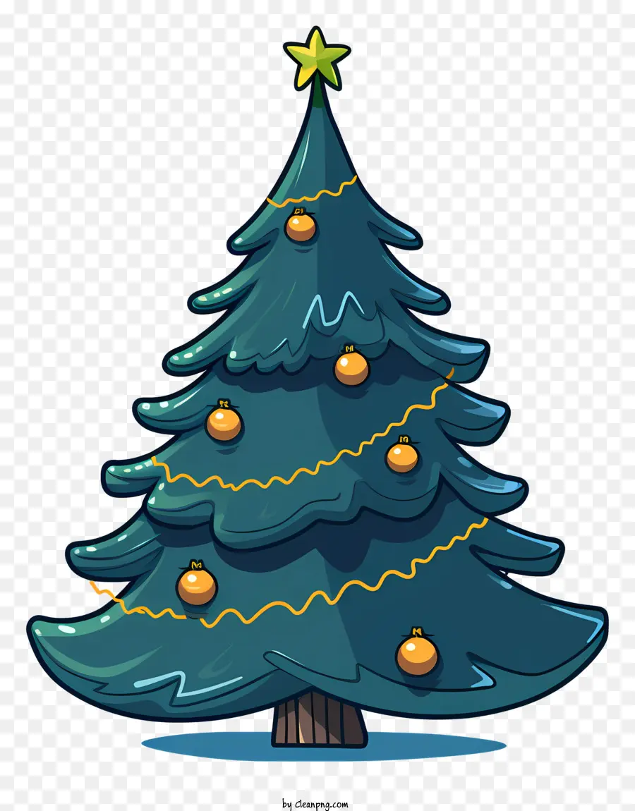 Pohon Natal，Cabang Hijau PNG