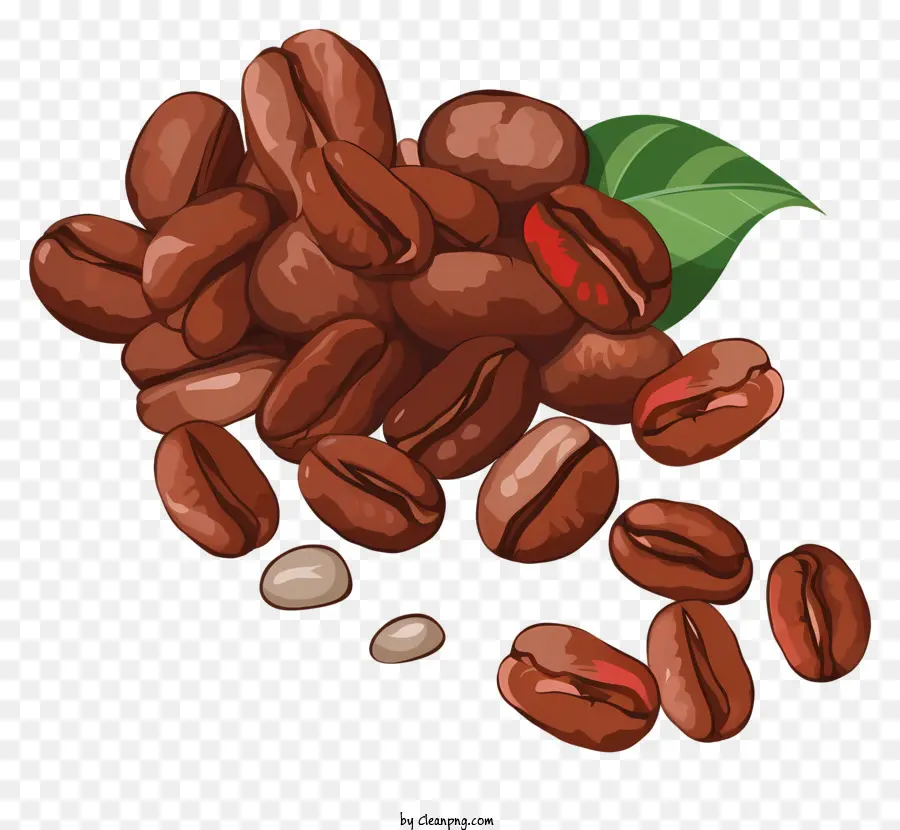 Biji Kopi，Coklat Kacang PNG