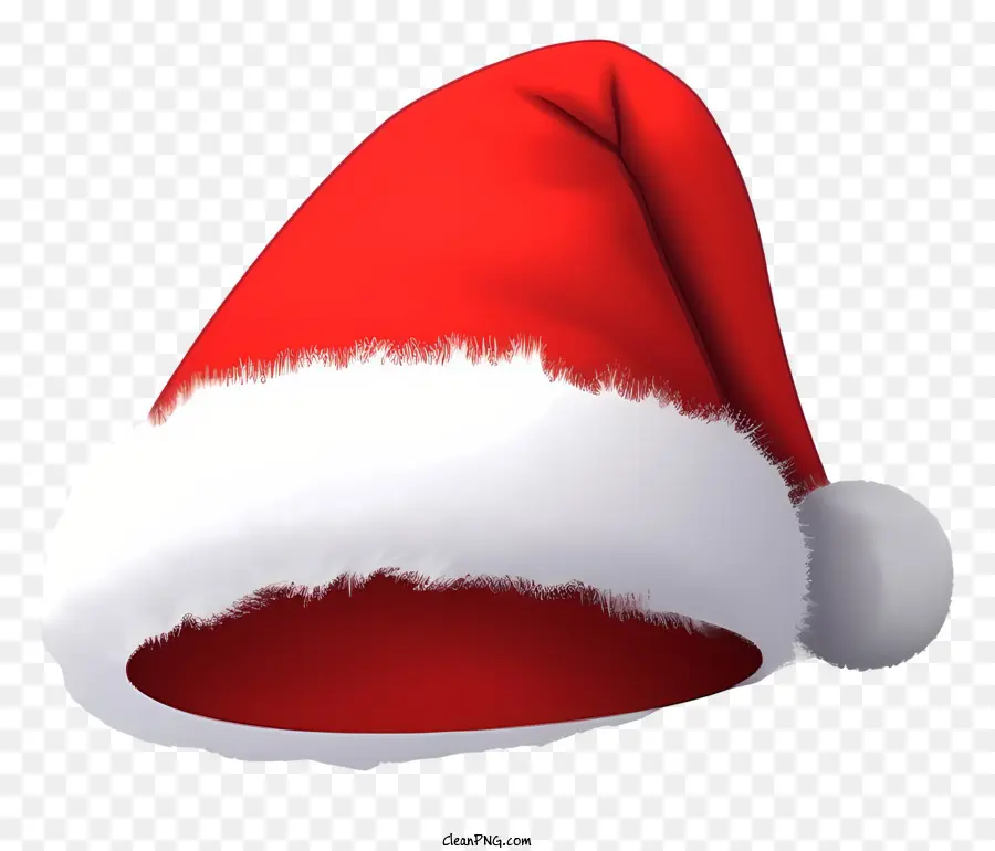 Topi Santa，Topi Santa Merah PNG