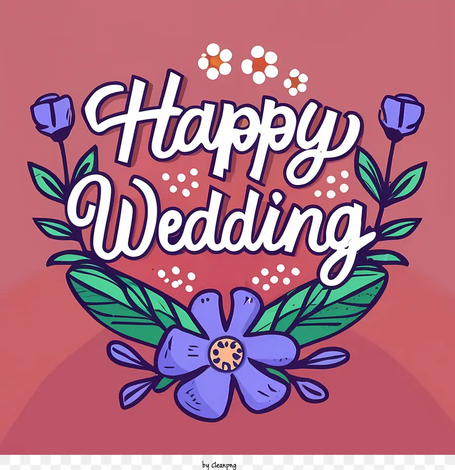 Pernikahan，Desain Bunga PNG