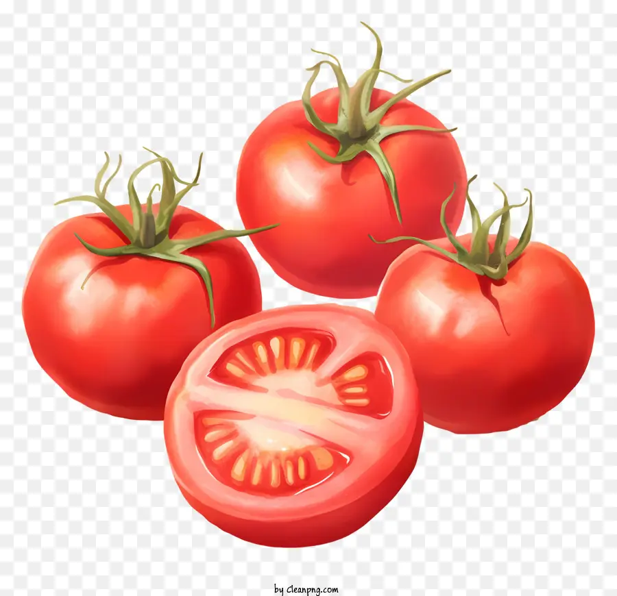 Tomat，Tomat Segar PNG