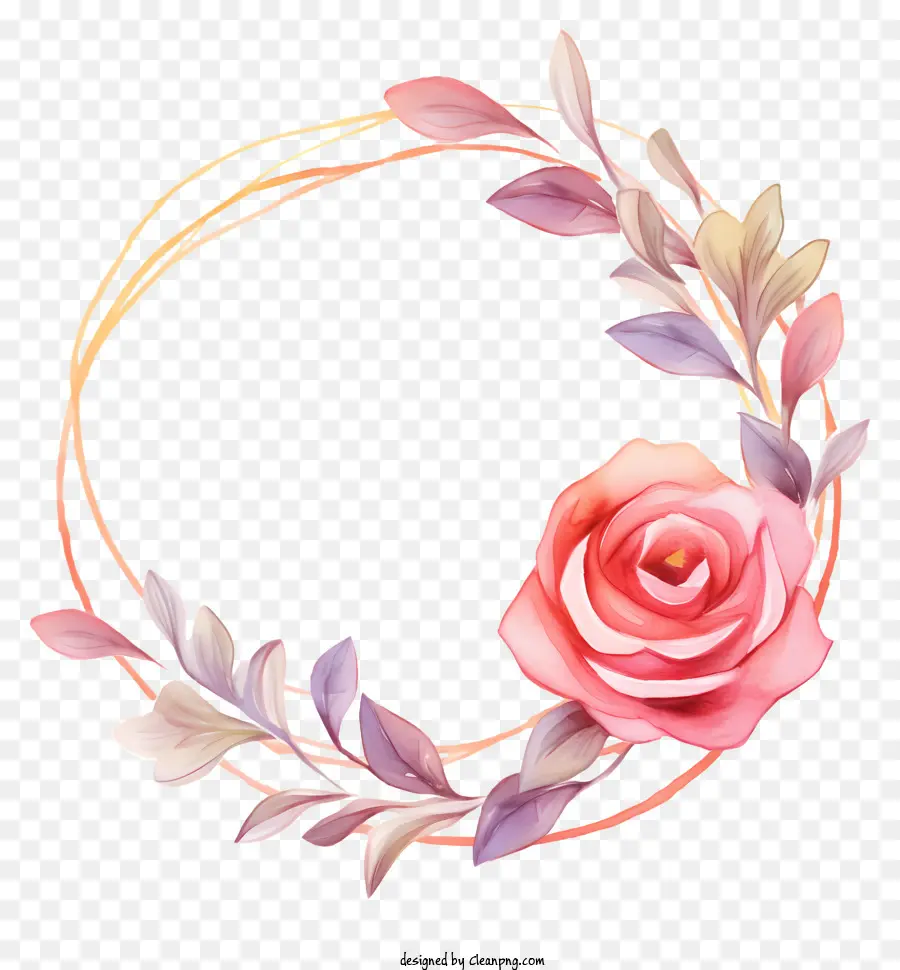 Pink Rose，Karangan Bunga PNG