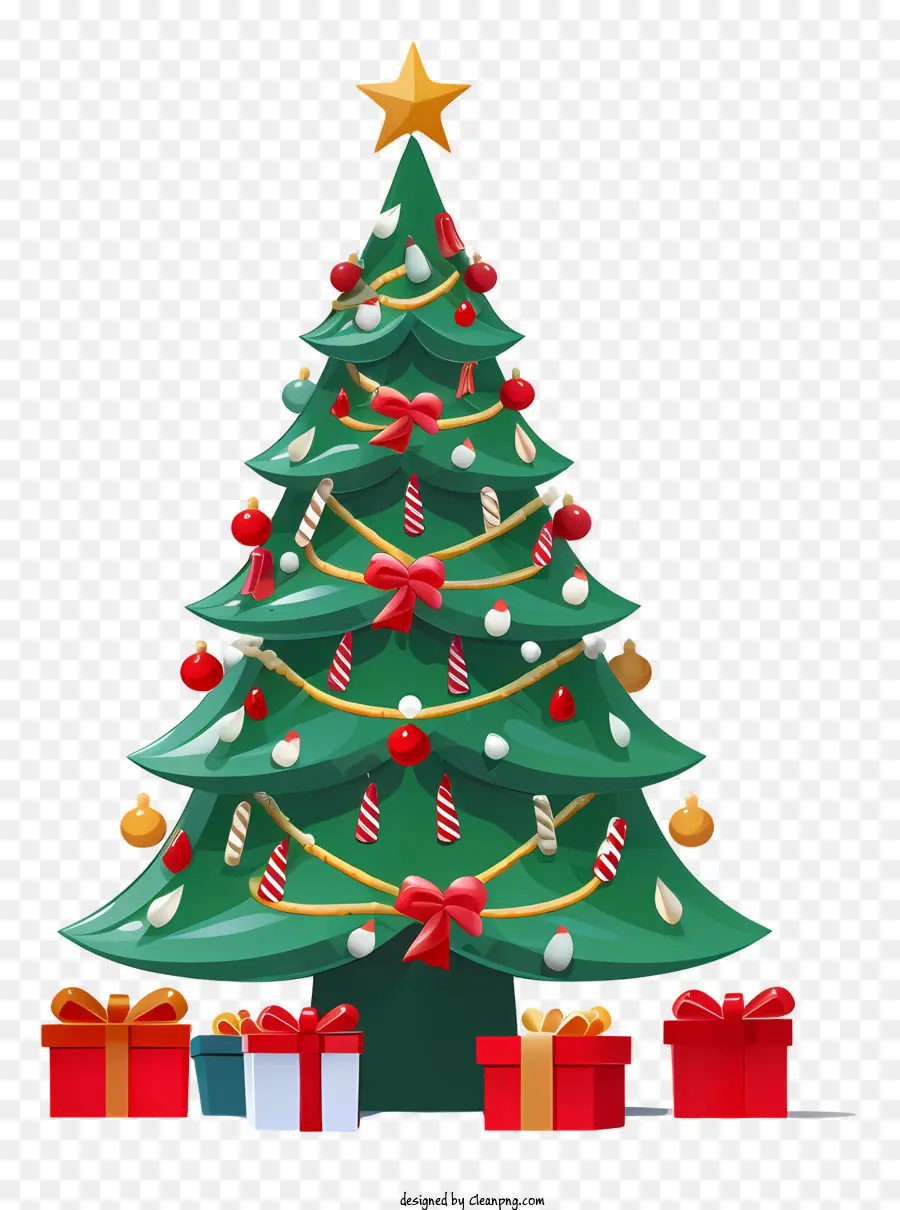 Pohon Natal，Pohon Kardus PNG