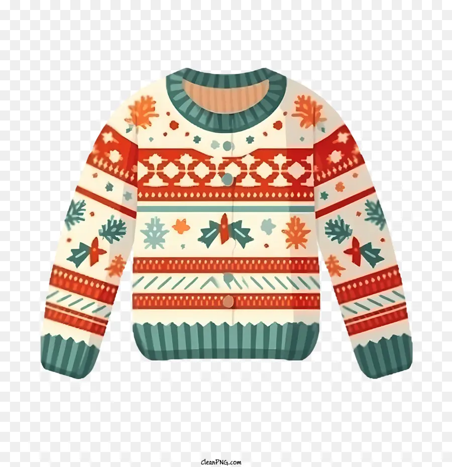 Sweter Natal，Sweater Natal PNG