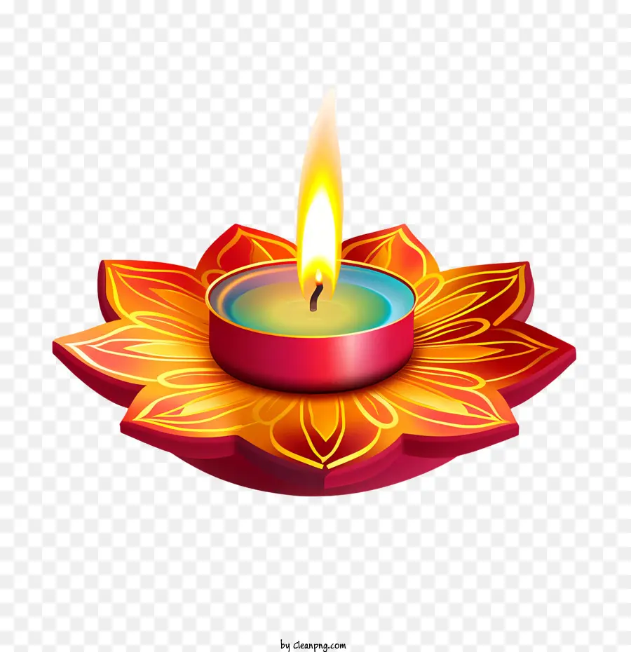 Diwali，Bunga Teratai PNG