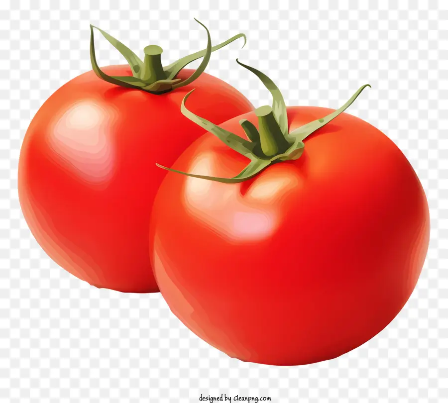 Tomat Matang，Atasan Hijau PNG