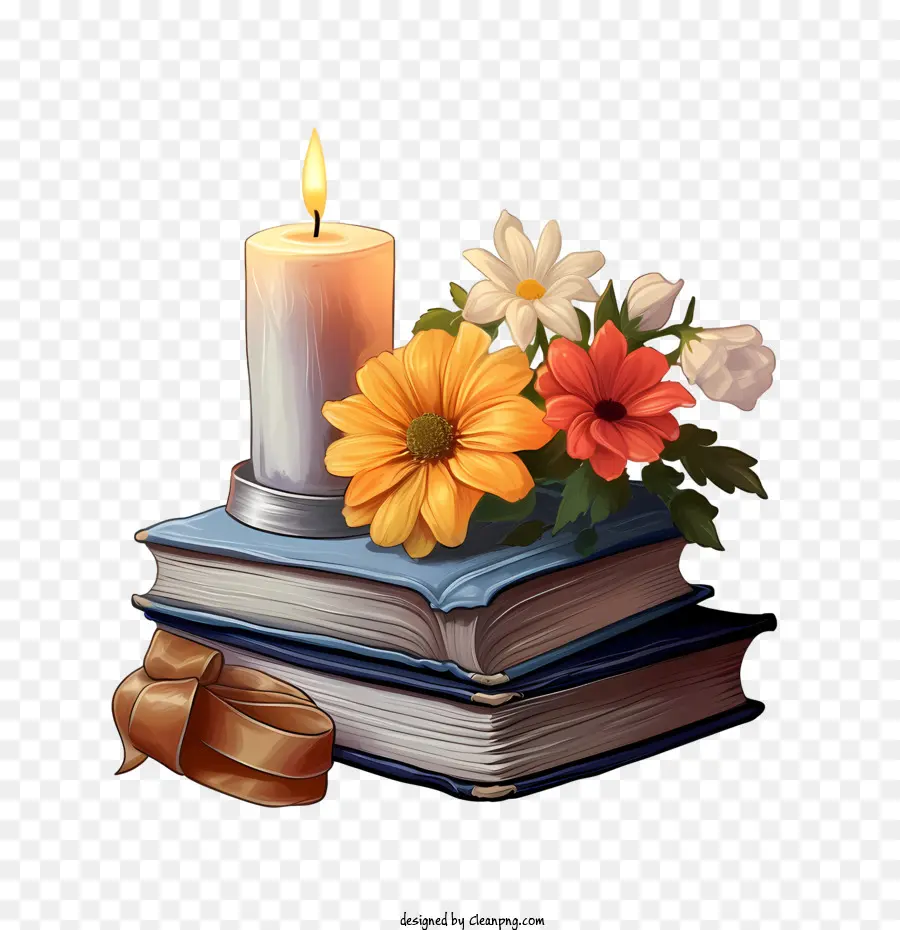 All Souls Day Flower，Pesan PNG