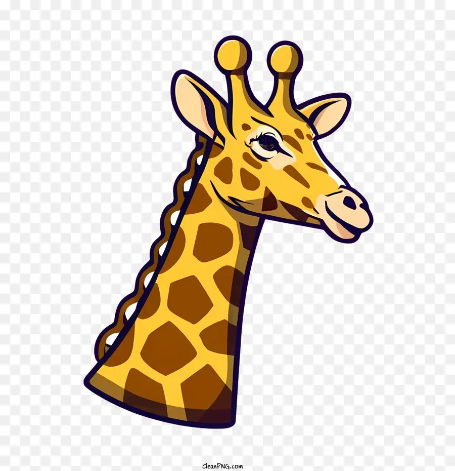 Kartun Giraffa，Jerapah PNG