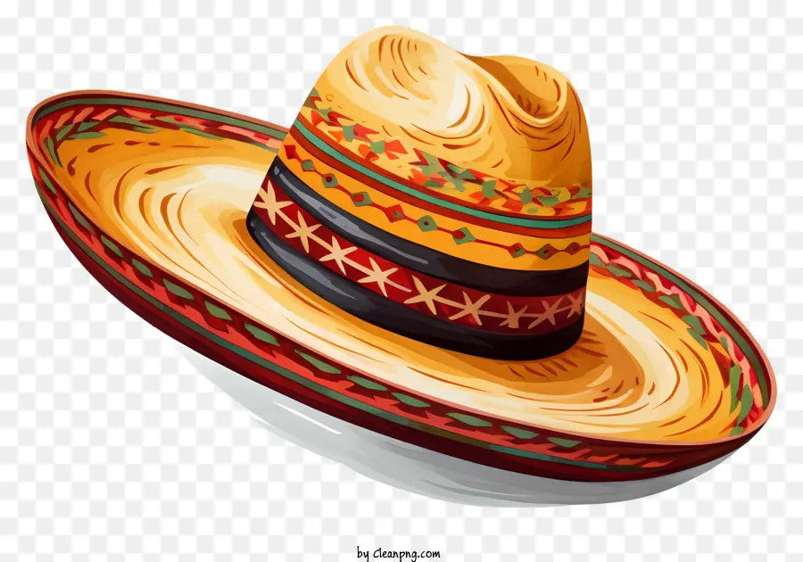 Topi Meksiko，Sombrero PNG