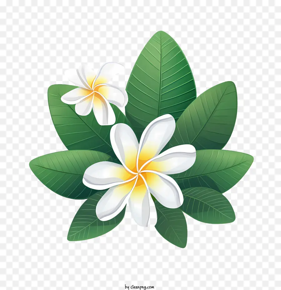 Bunga Kamboja，Putih PNG