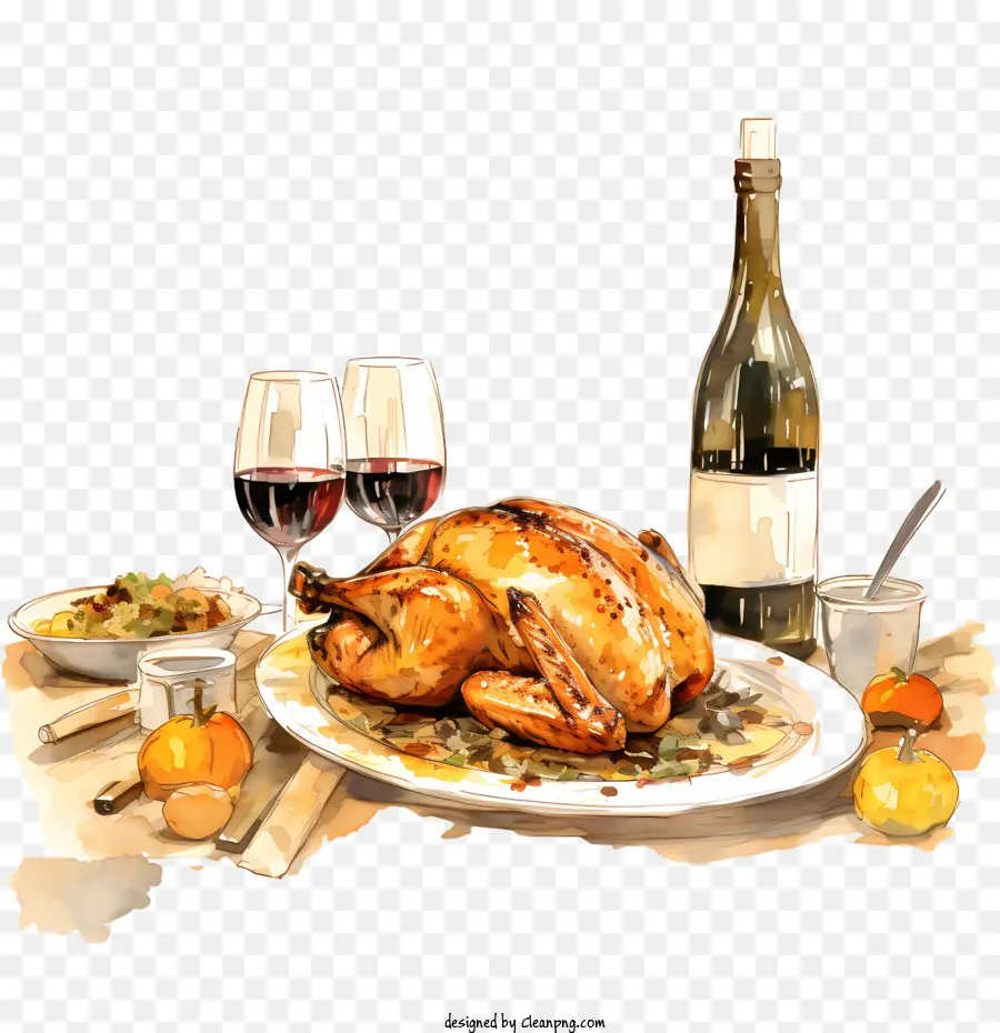 Makan Malam Thanksgiving，Turki PNG