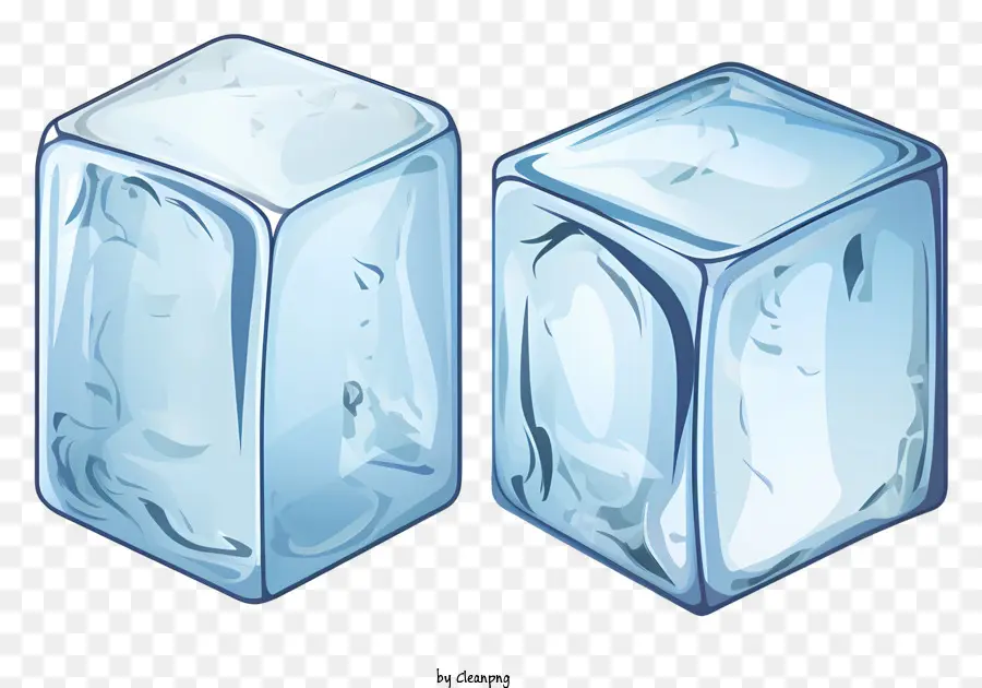 Es Batu，Ice Cube Terukir PNG