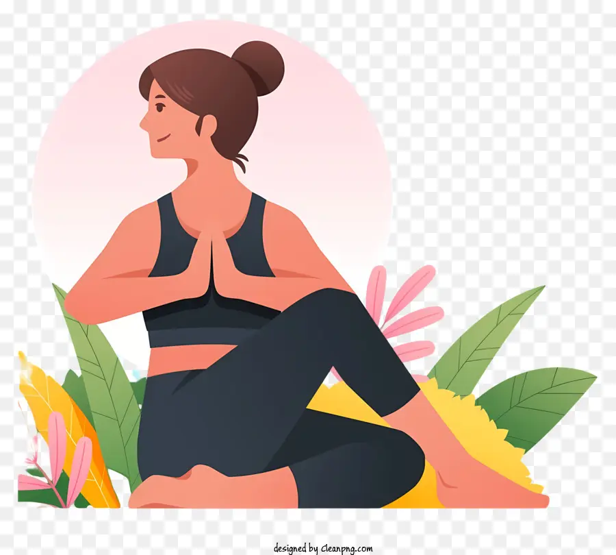 Yoga，Wanita Yoga PNG