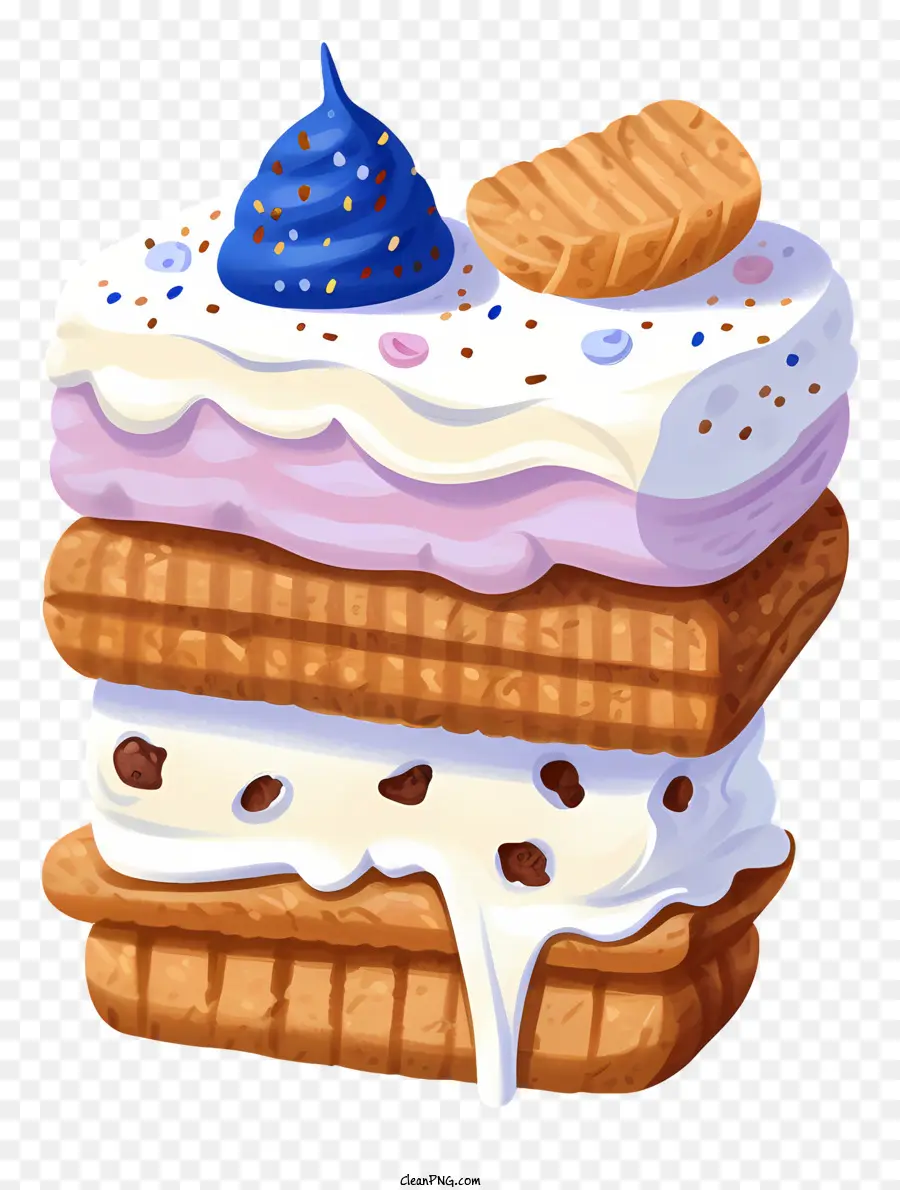 Es Krim，Sandwich Es Krim PNG