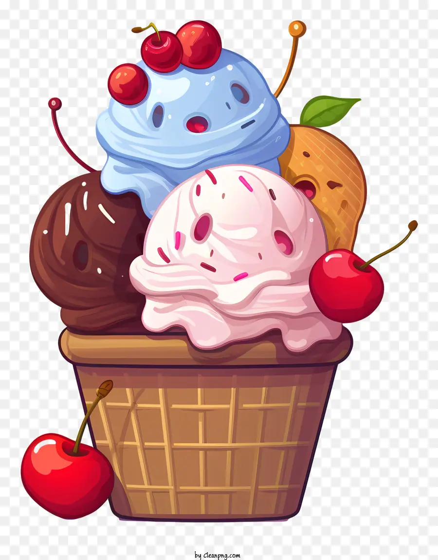 Es Krim，Es Krim Sundae PNG