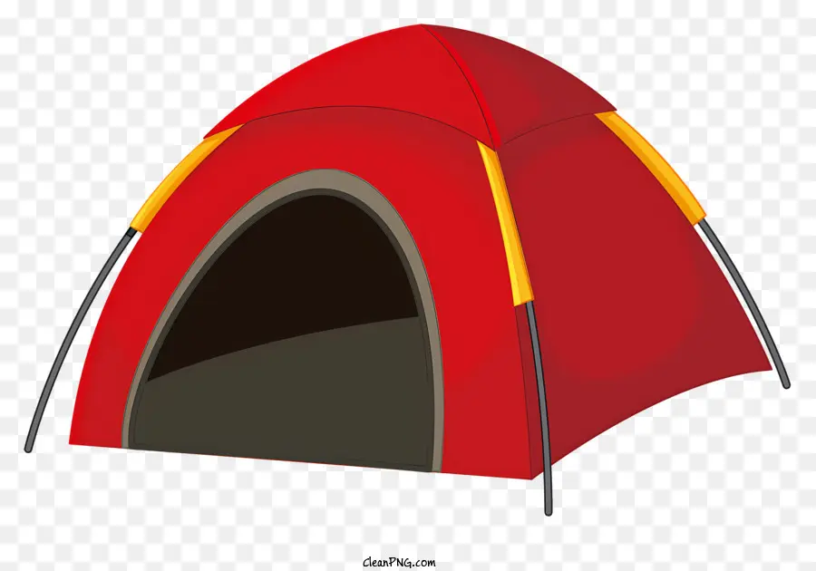 Tenda Merah，Tenda Kanvas PNG