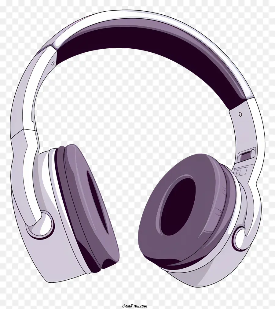 Earphone Putih，Headphone PNG