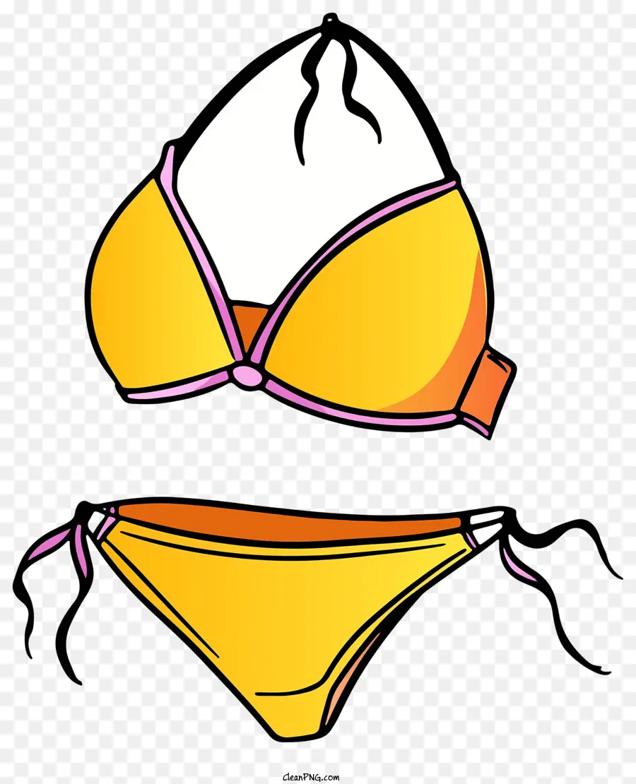 Bikini Oranye，Bikini PNG