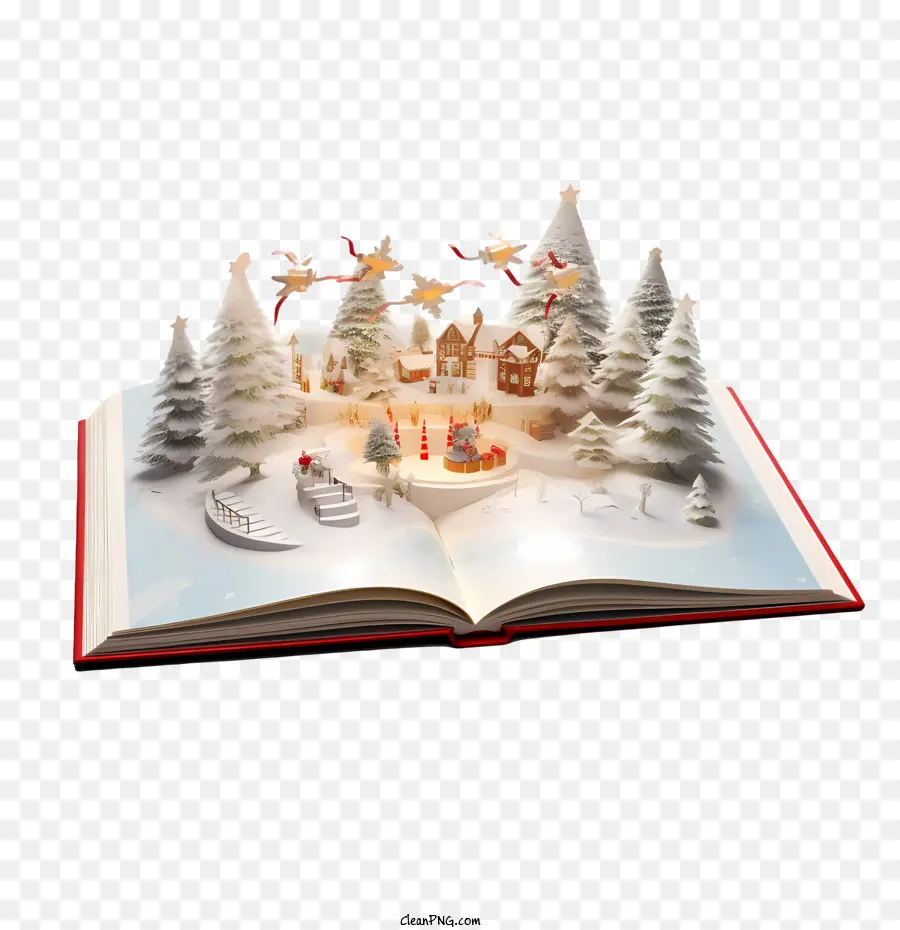 Buku Natal，Buka Buku PNG