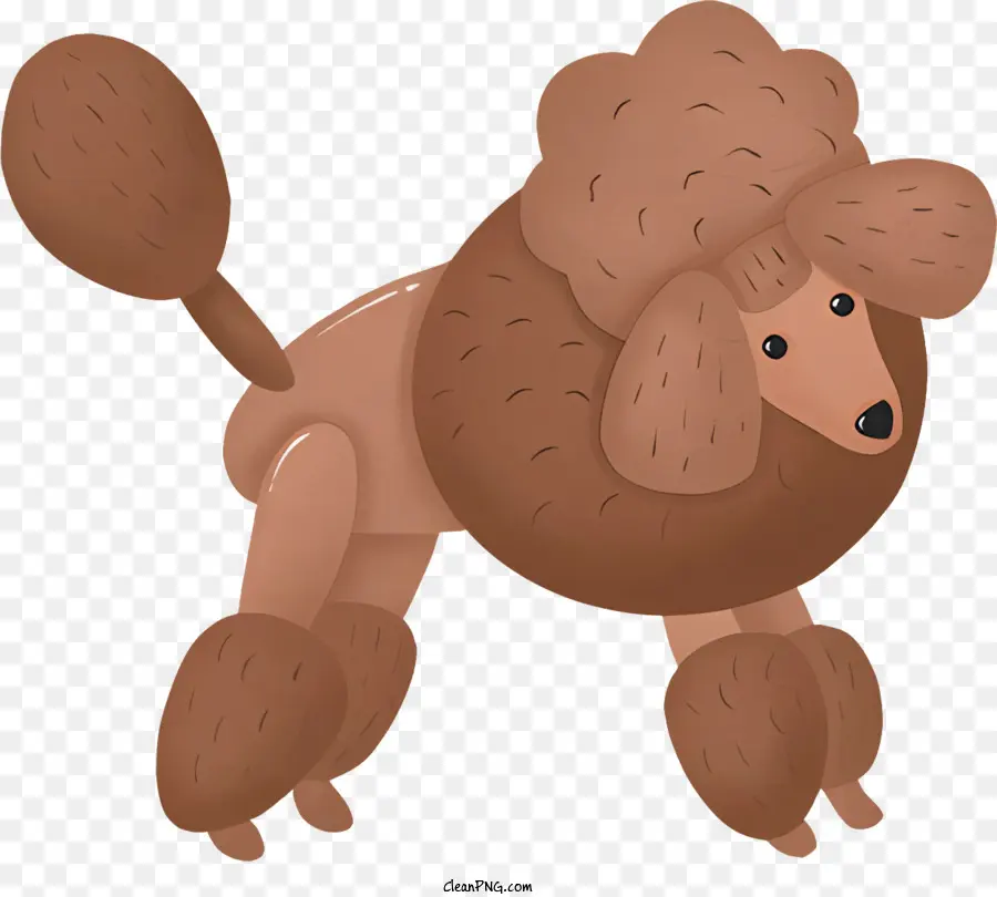 Kartun Anjing，Pudel PNG