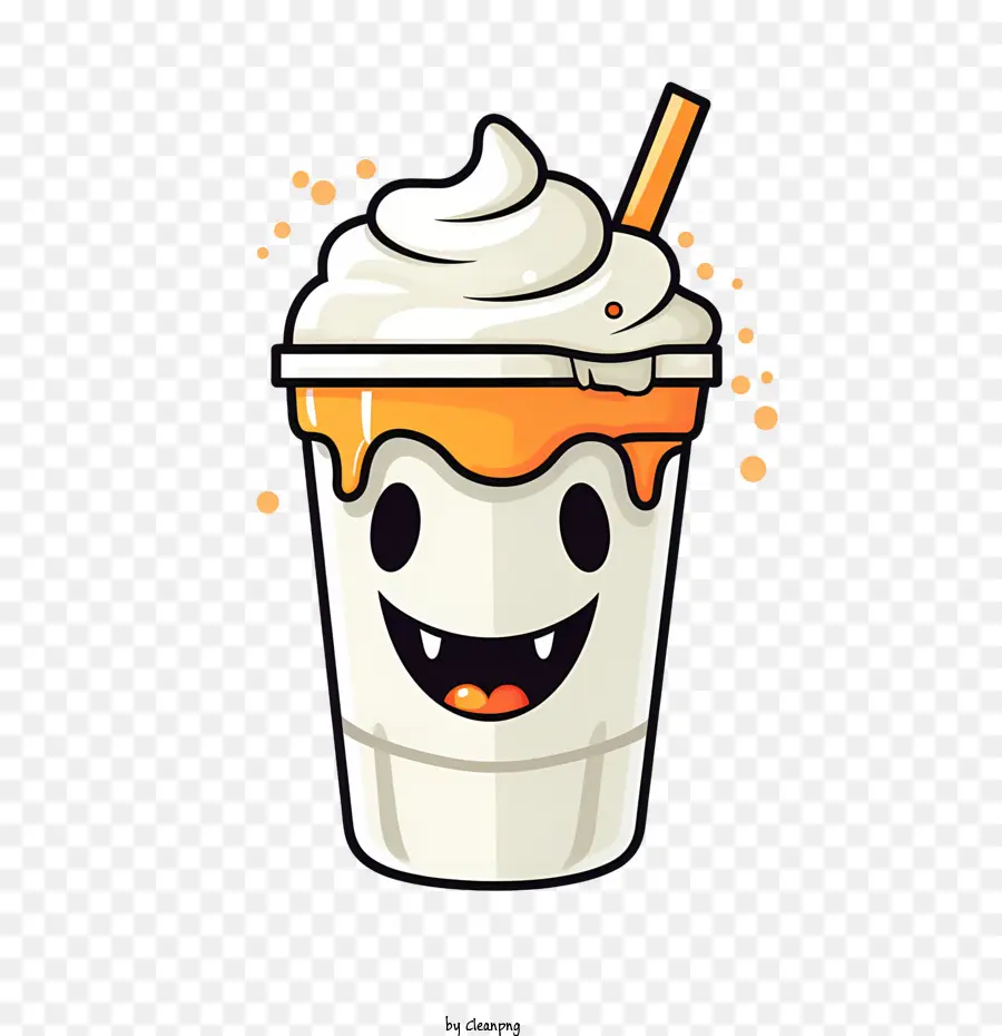 Susu Kocok Halloween，Minuman Kocok Susu PNG