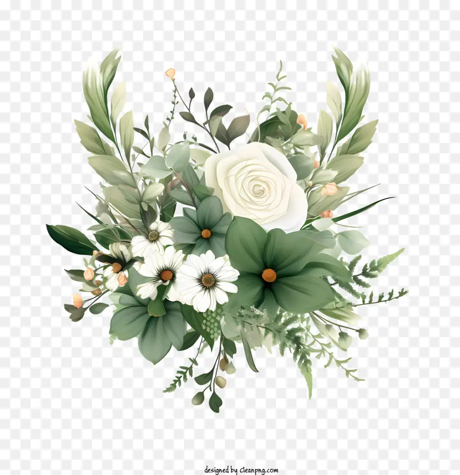 Bunga Pernikahan，Bunga Putih PNG