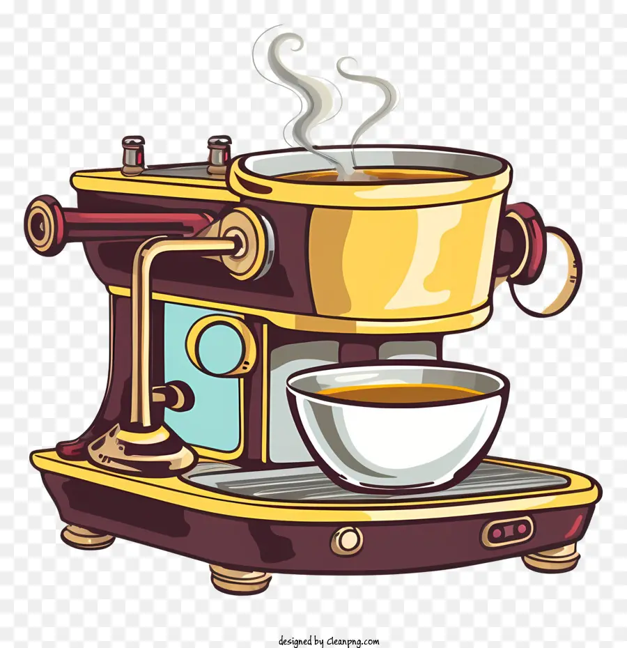 Pembuat Kopi，Mesin Espresso PNG