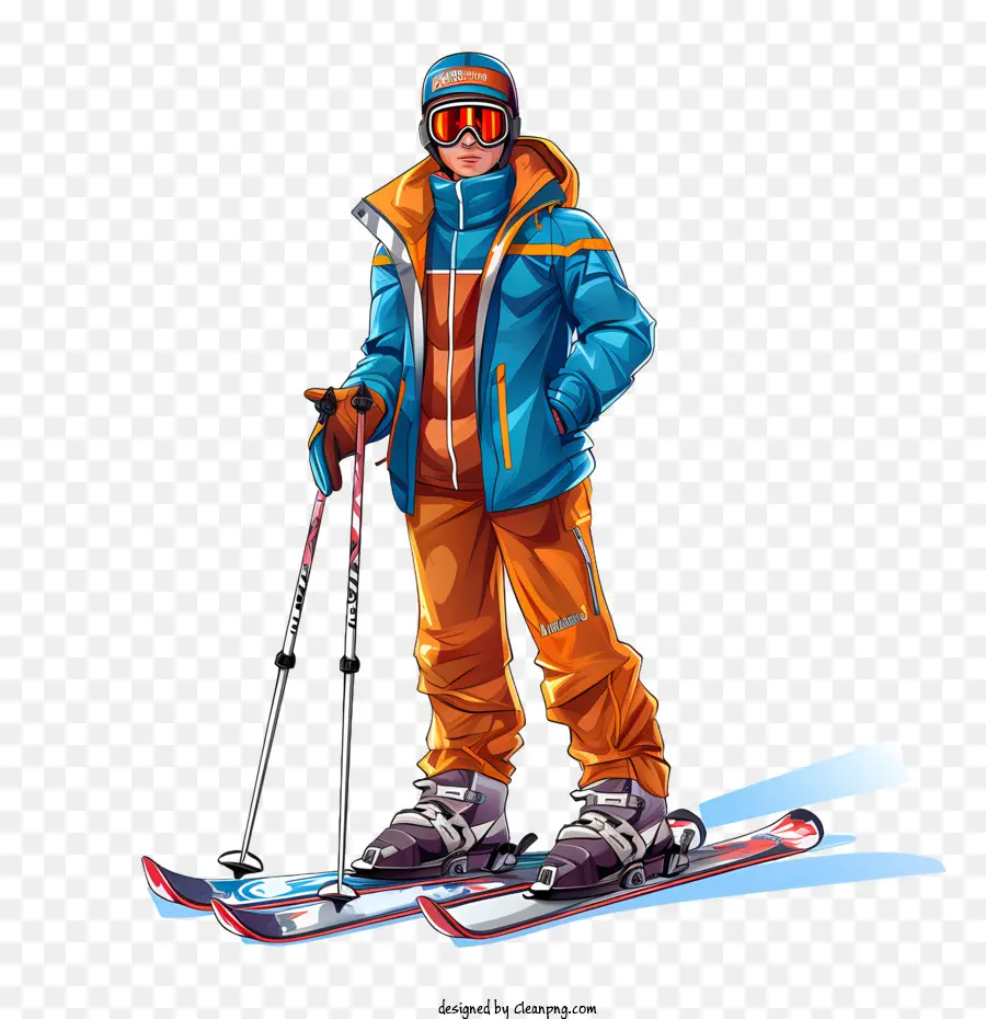 Hari Ski，Pemain Ski PNG