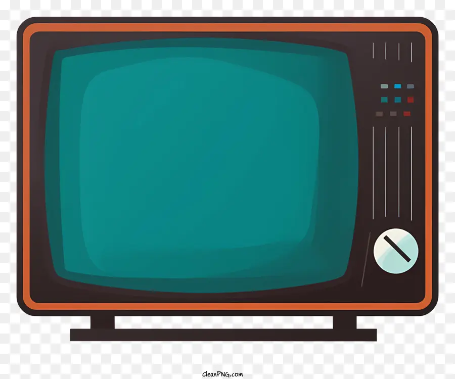 Televisi Tua，Gambar Hitam Dan Putih PNG
