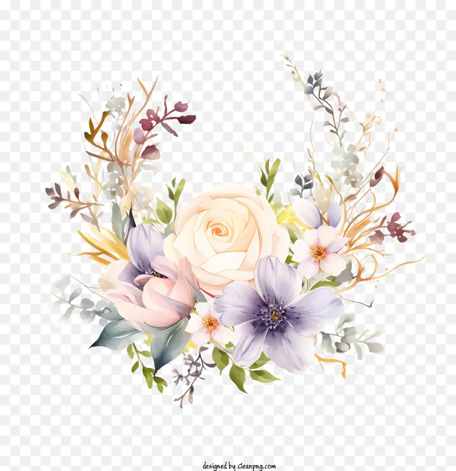 Seni Bunga Pernikahan，Karangan Bunga PNG
