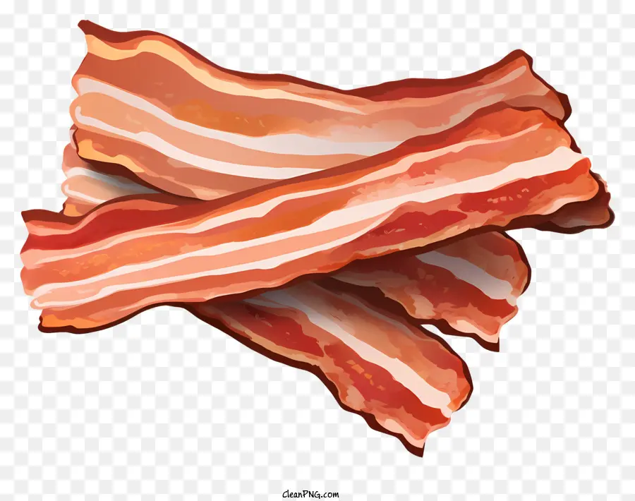 Daging，Bacon Yang Dimasak PNG