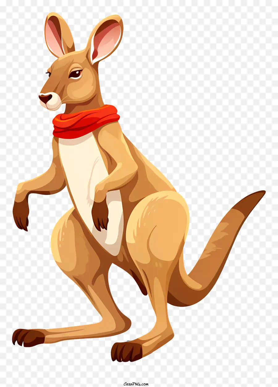 Kanguru，Bandana Merah PNG