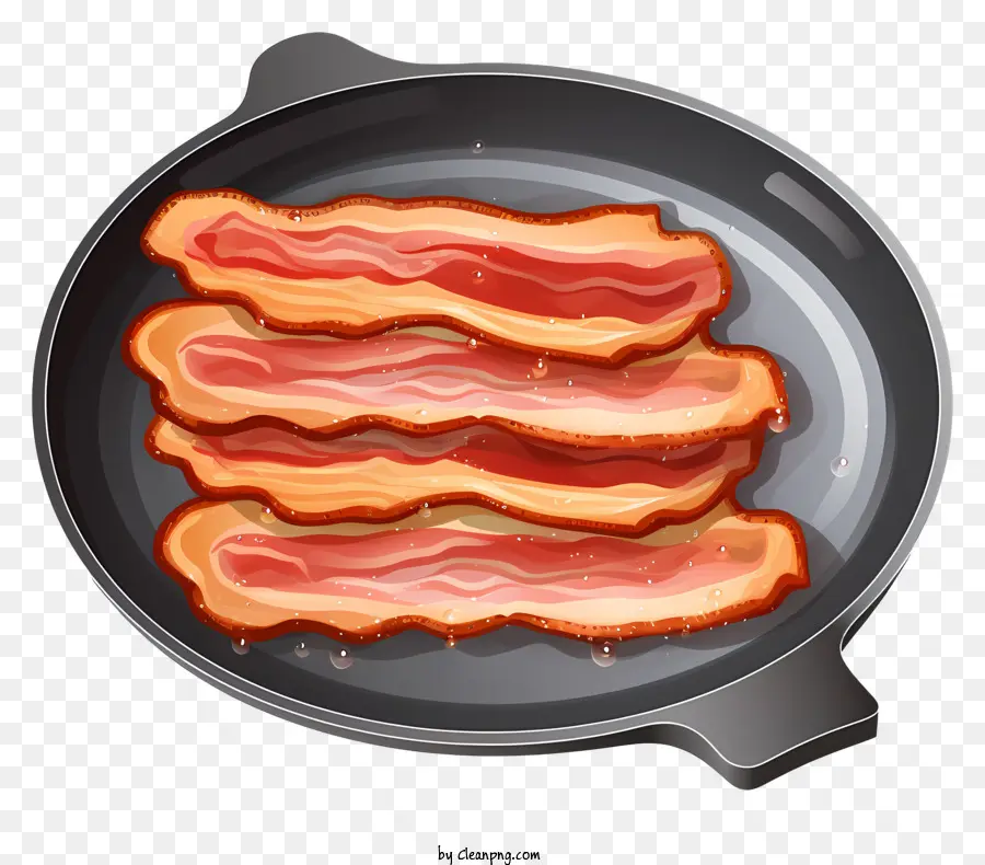 Daging，Bacon Yang Dimasak PNG