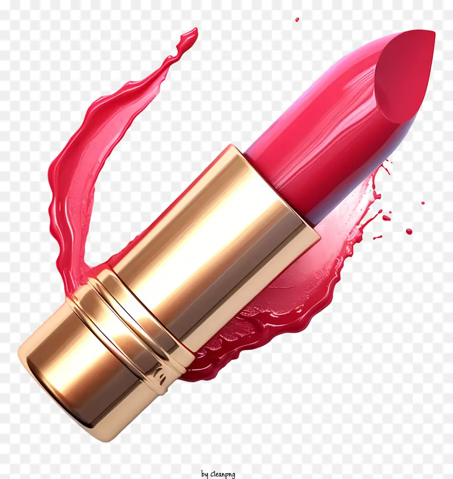 Lipstik Merah，Lipstik Mengkilap PNG