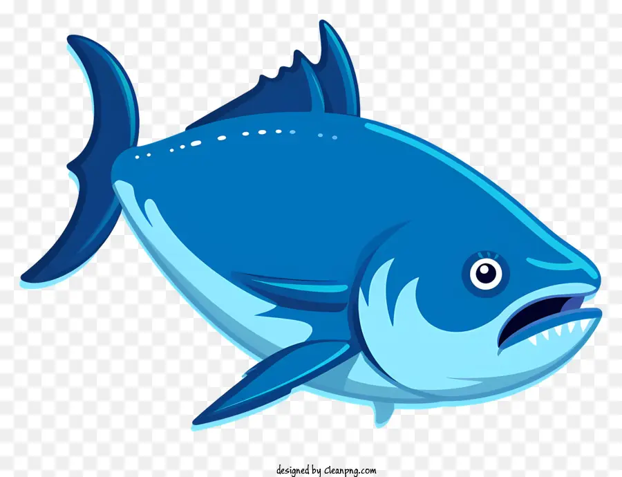 Tuna Biru，Ikan Lucu PNG