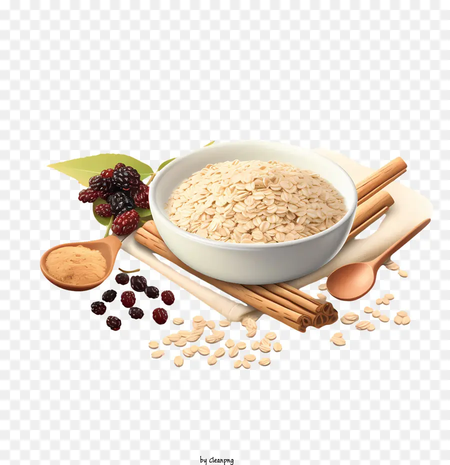 Hari Gandum，Mangkuk Oatmeal PNG