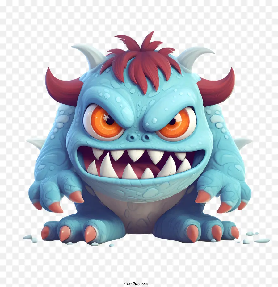 Raksasa，Monster Biru PNG