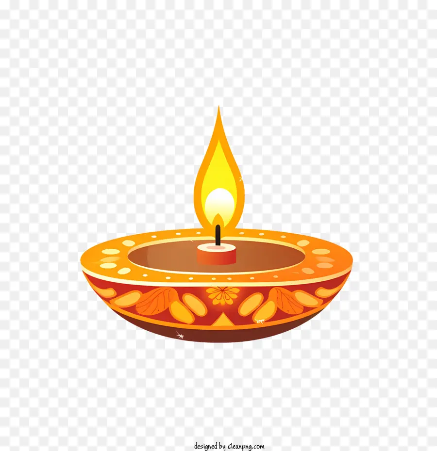 Diwali Lampu，Lentera PNG