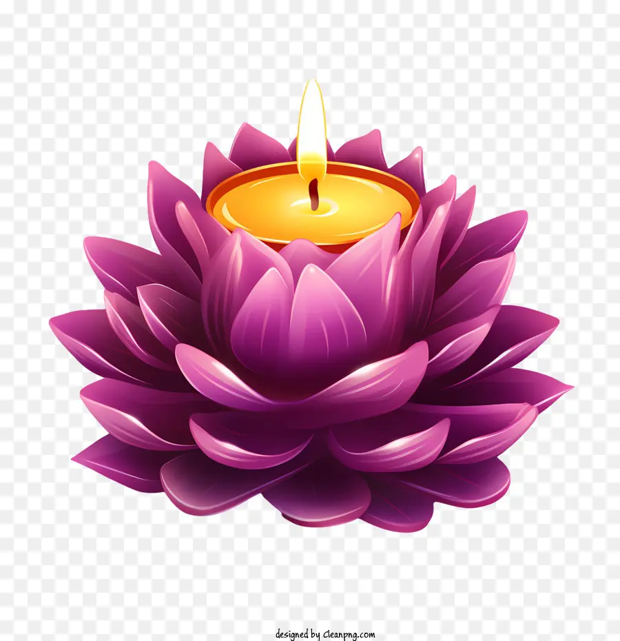 Bunga Lotus Lilin，Bunga Teratai PNG