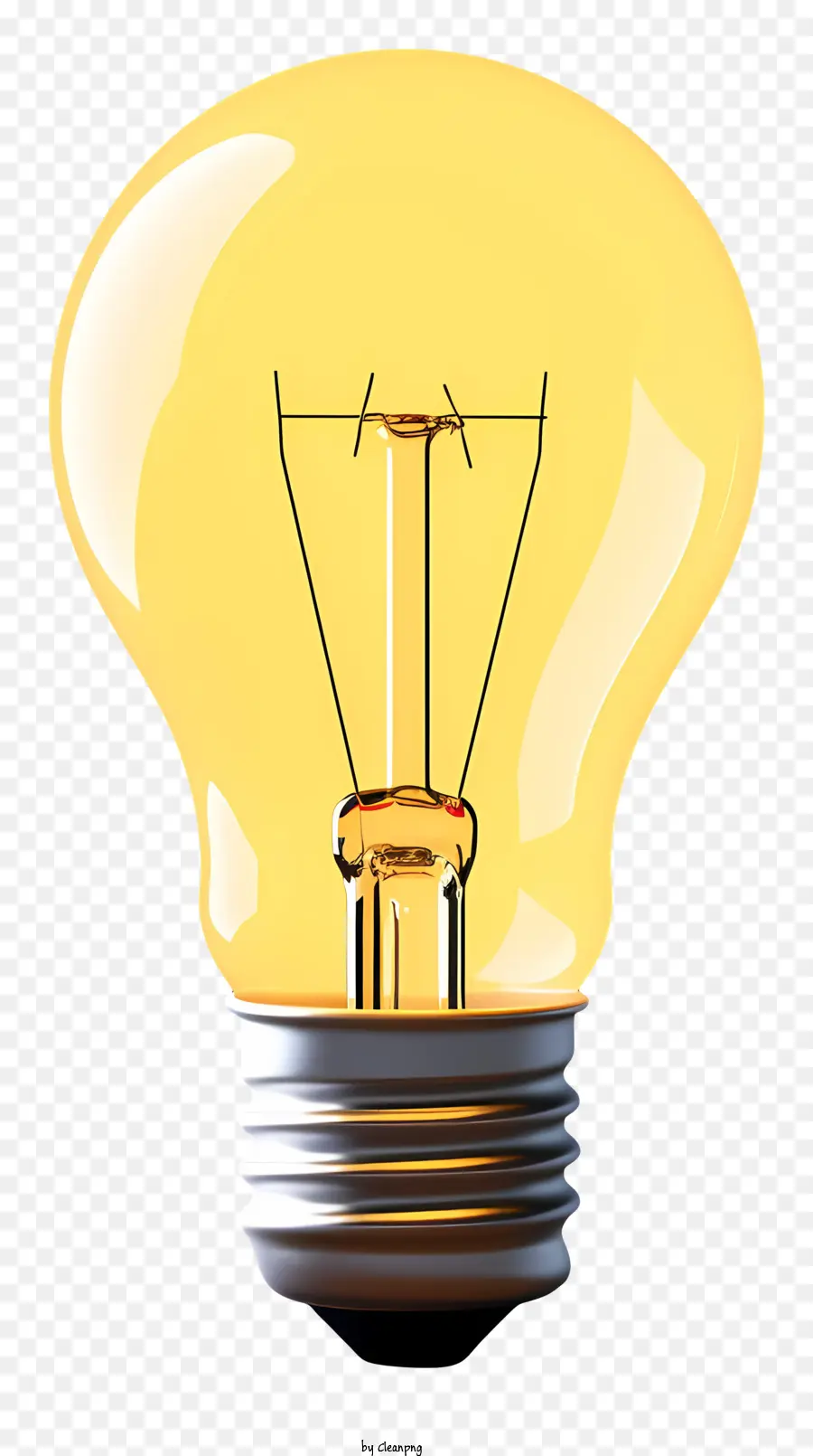 Lampu Kuning，Blobe Kaca Transparen PNG