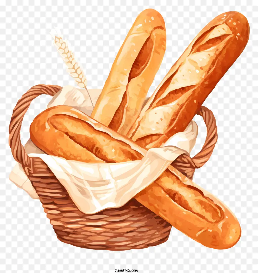 Baguette，Roti Perancis PNG