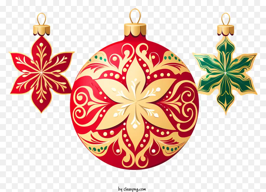 Hiasan Natal，Ornamen Natal PNG